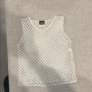 D&G Knit Crop Top